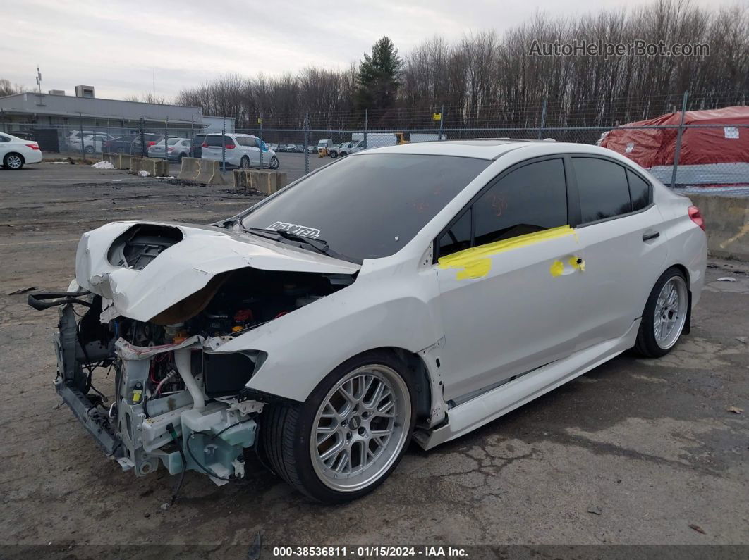 2018 Subaru Wrx Premium White vin: JF1VA1C61J9834449