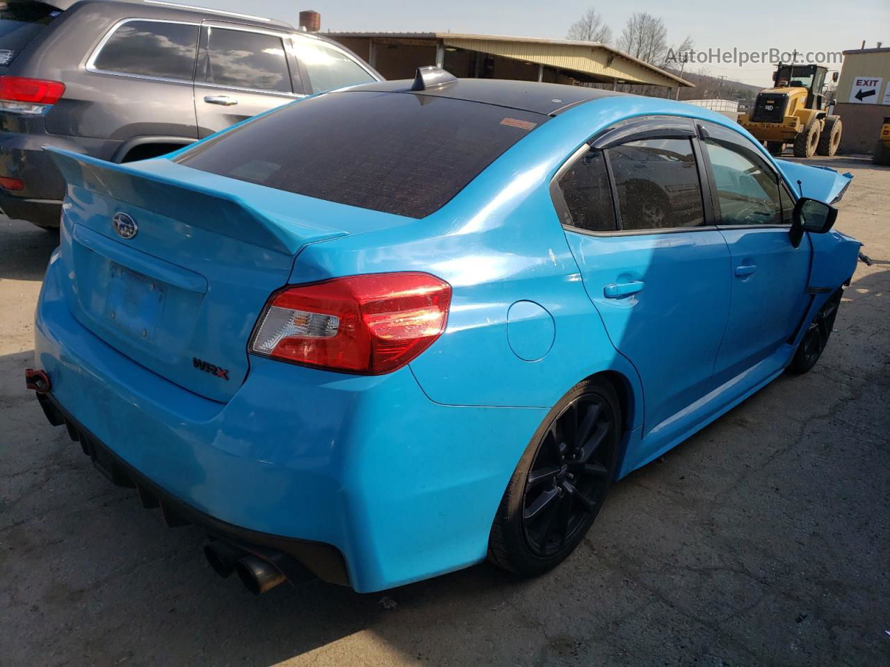 2020 Subaru Wrx Premium Blue vin: JF1VA1C61L9815967