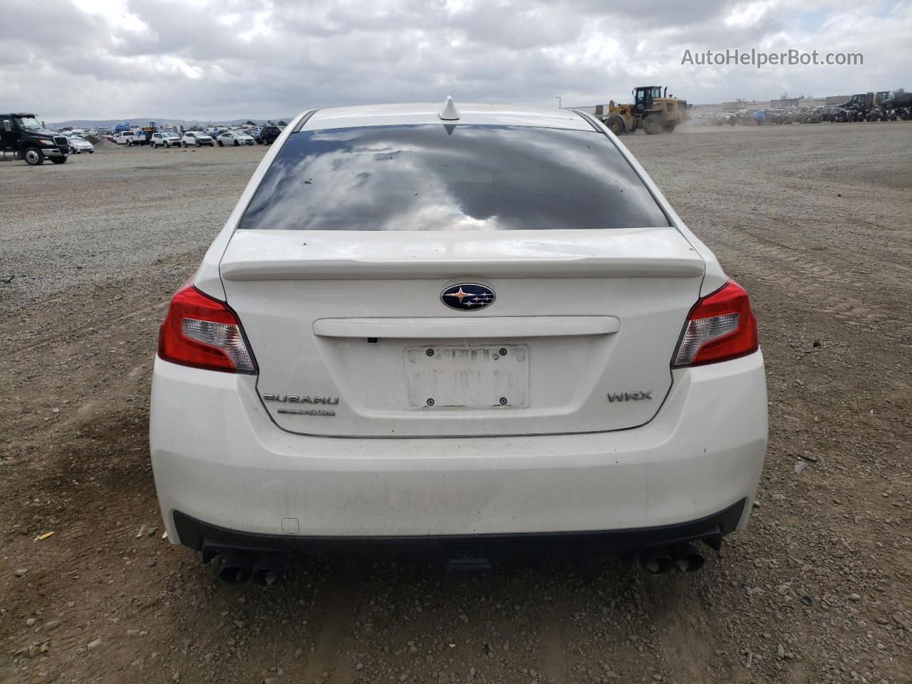 2020 Subaru Wrx Premium White vin: JF1VA1C61L9824667