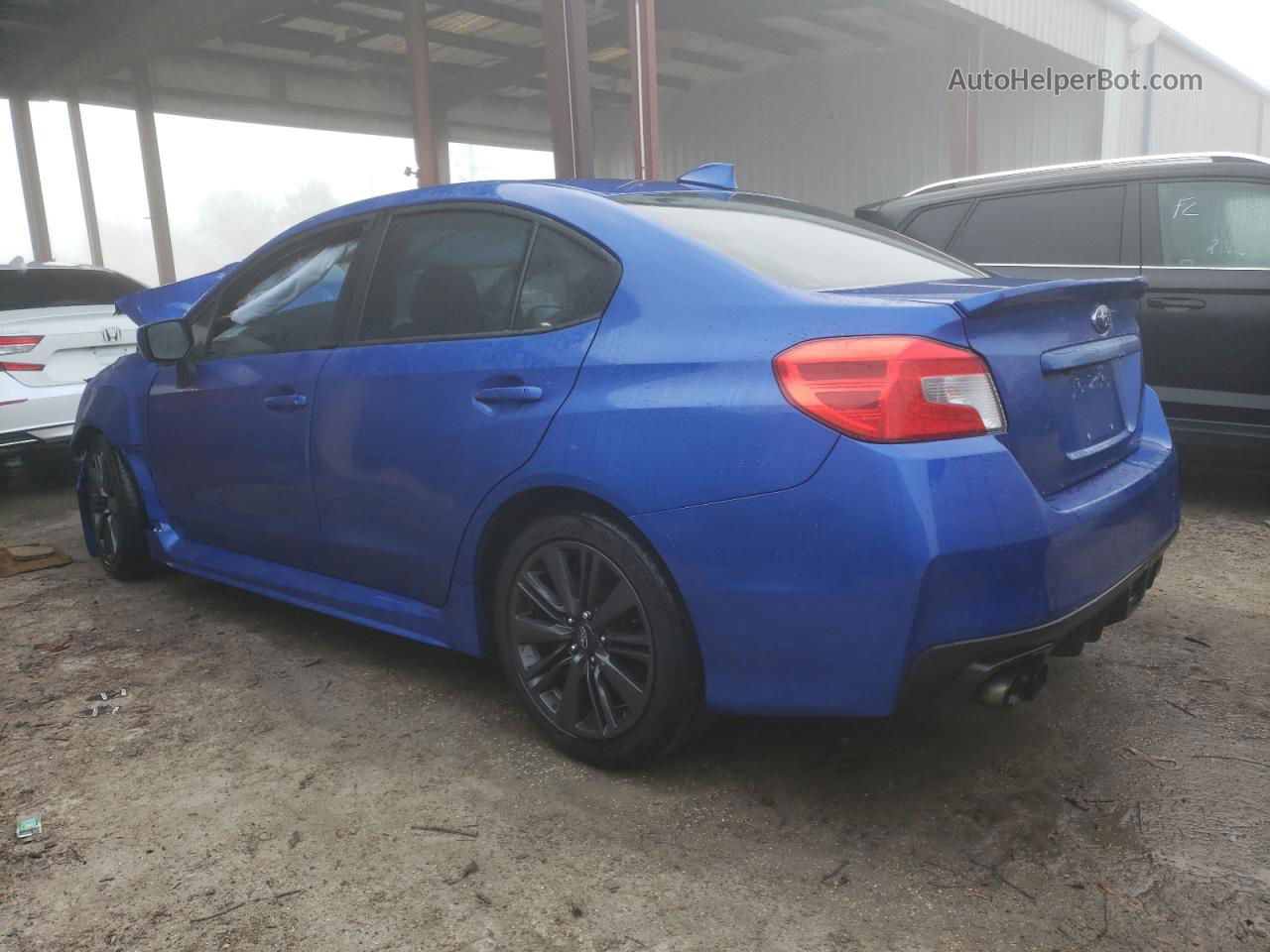 2018 Subaru Wrx Premium Синий vin: JF1VA1C62J9825579