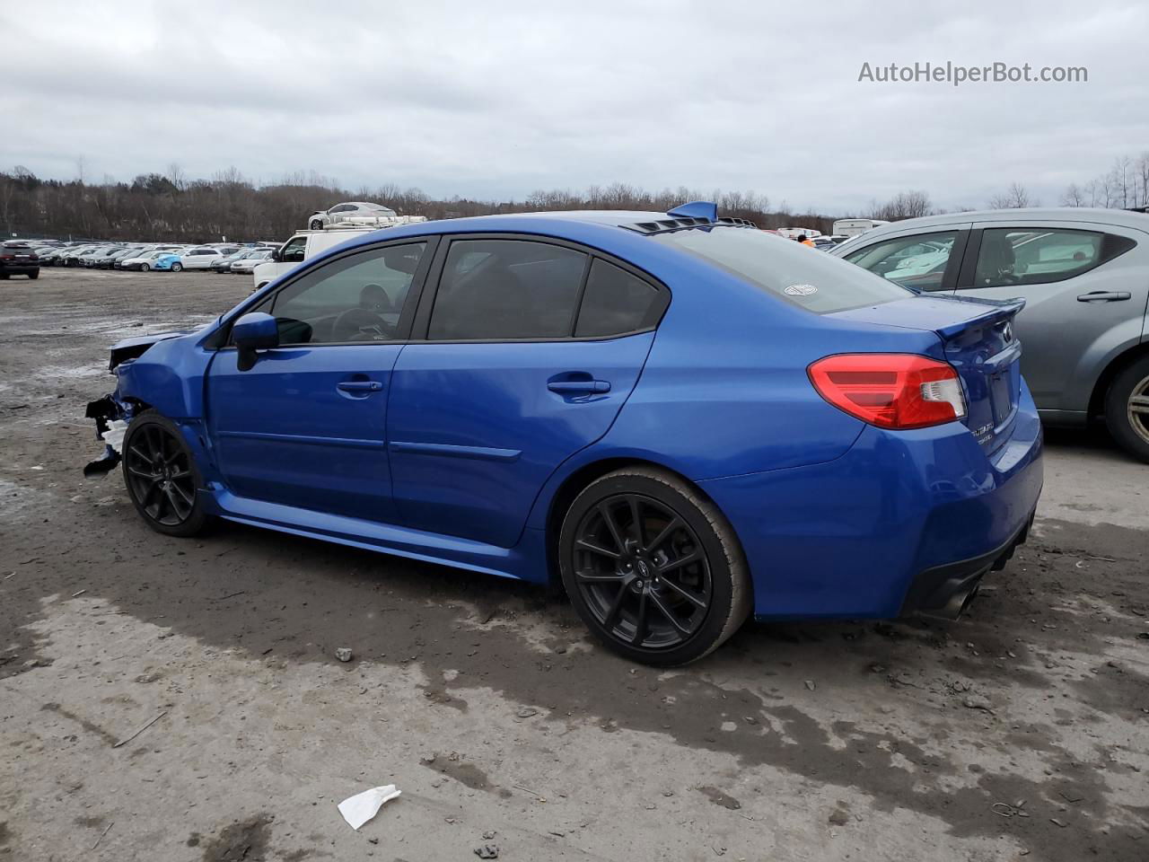 2021 Subaru Wrx Premium Синий vin: JF1VA1C62M9822931