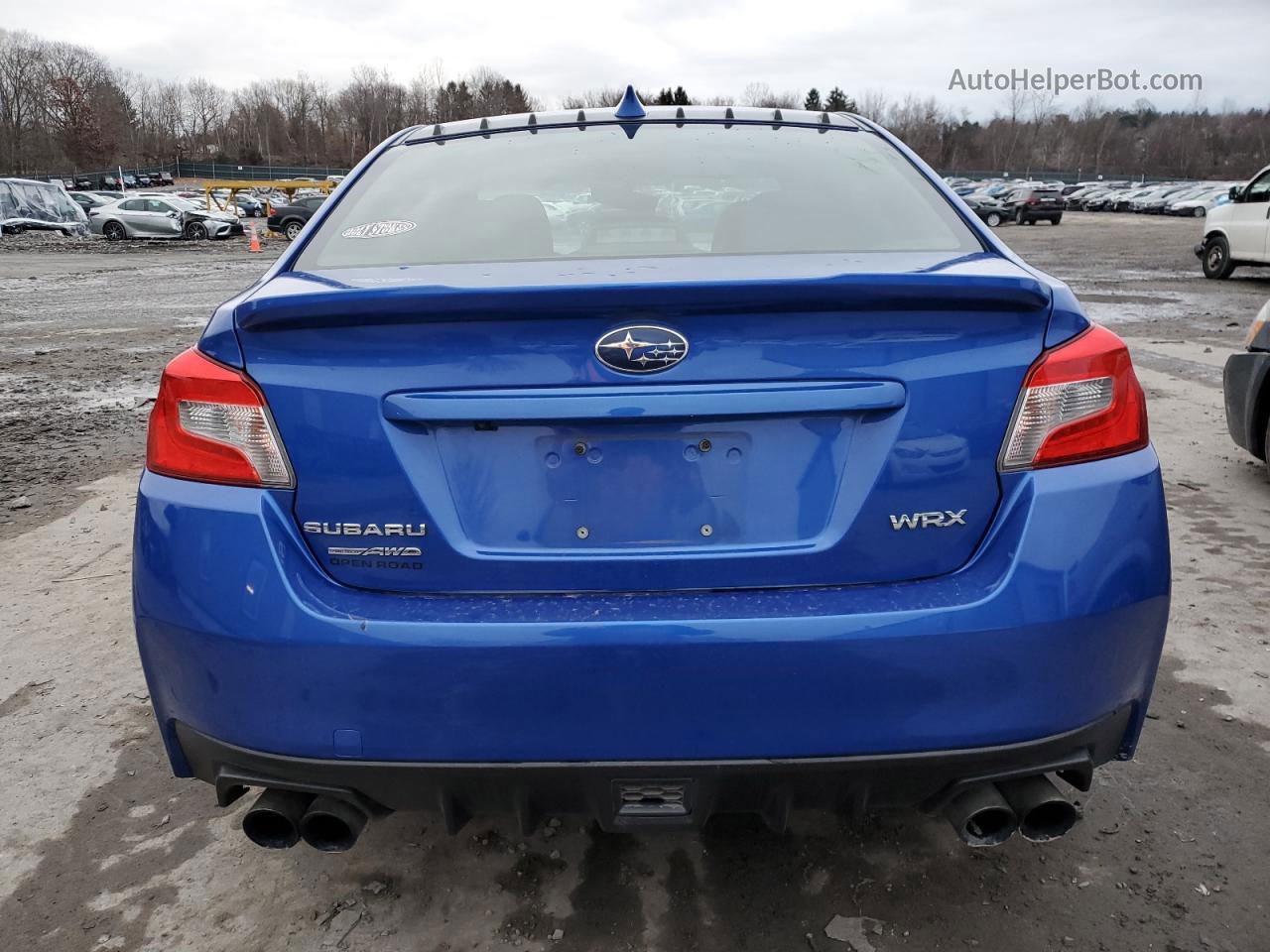 2021 Subaru Wrx Premium Синий vin: JF1VA1C62M9822931