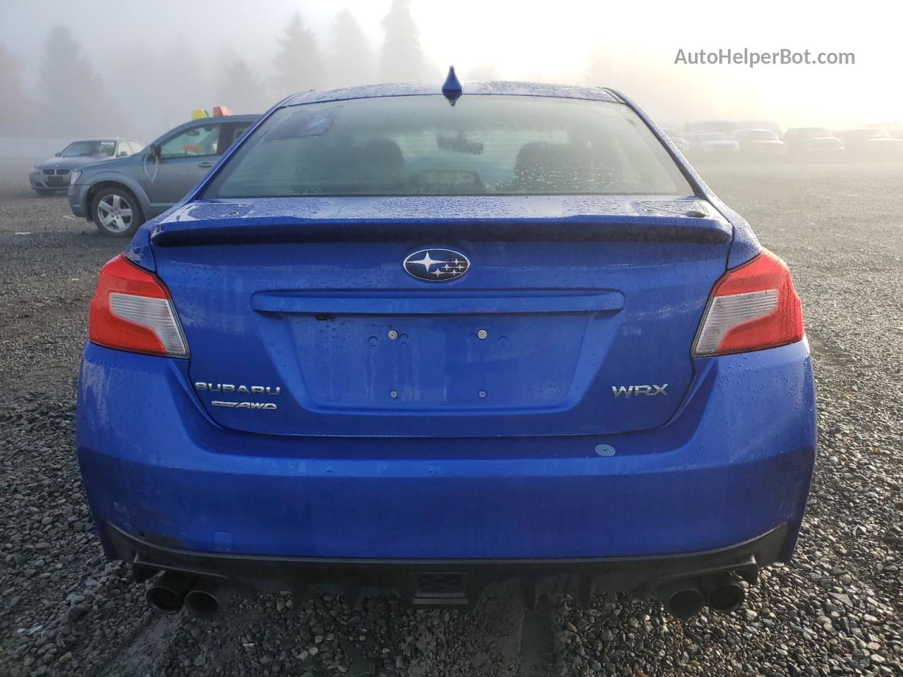 2021 Subaru Wrx Premium Blue vin: JF1VA1C62M9823416