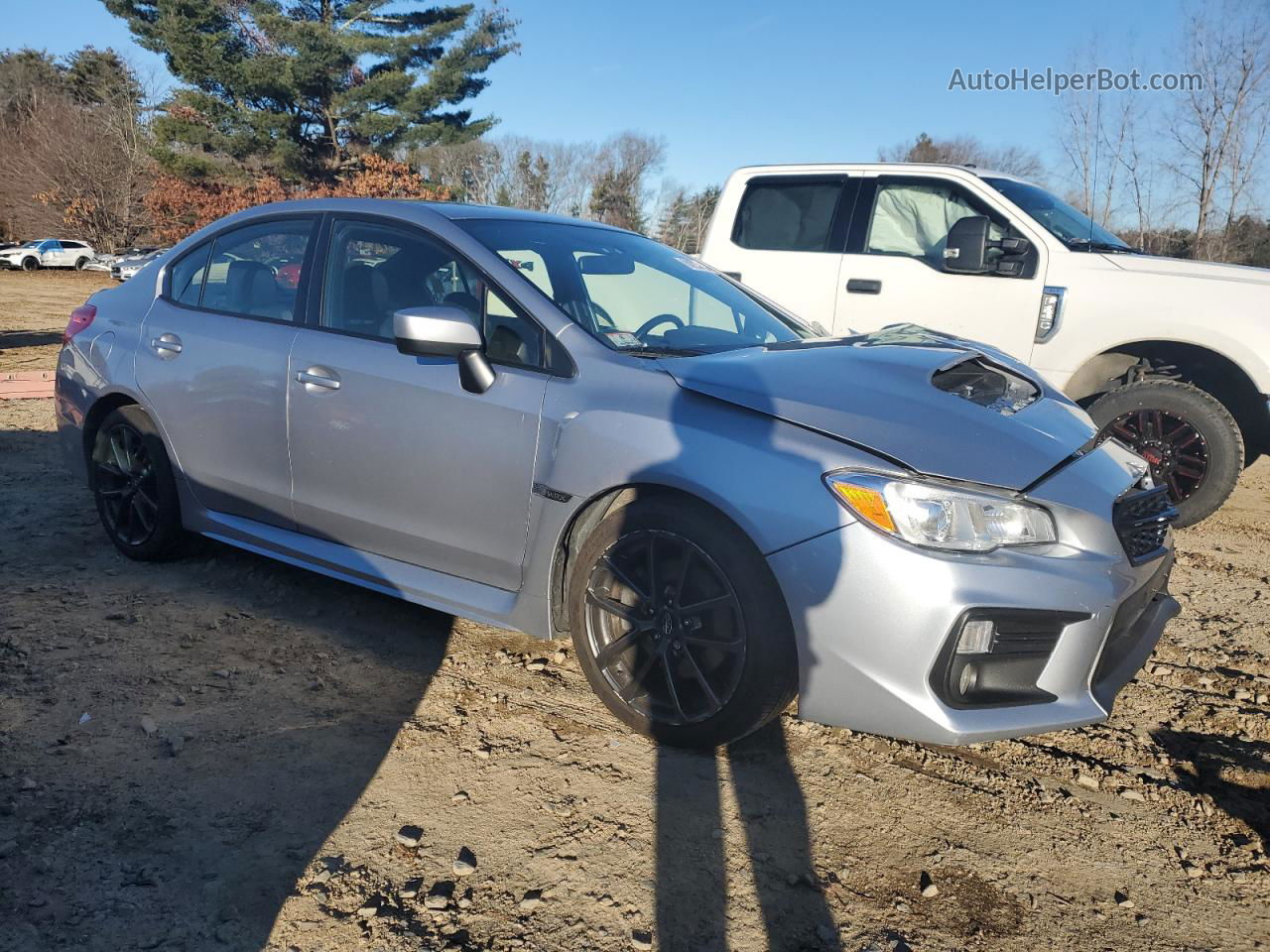 2018 Subaru Wrx Premium Silver vin: JF1VA1C63J9806071