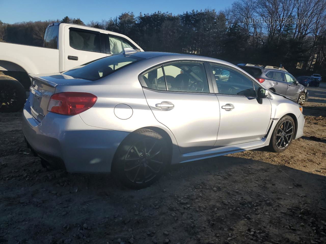 2018 Subaru Wrx Premium Silver vin: JF1VA1C63J9806071