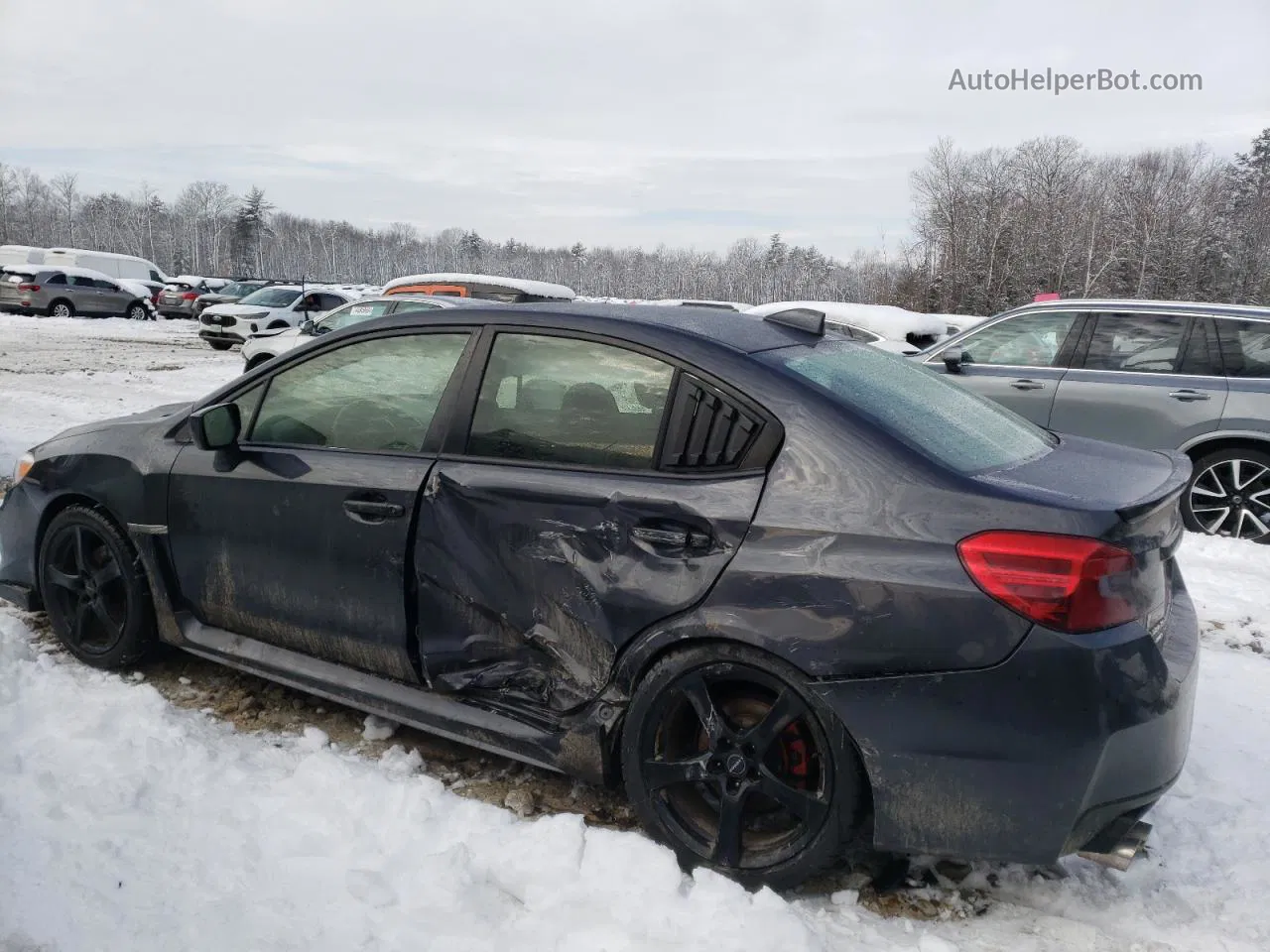 2018 Subaru Wrx Premium Black vin: JF1VA1C63J9820519