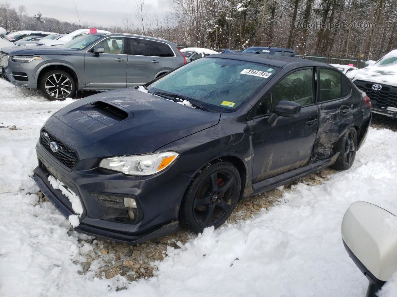 2018 Subaru Wrx Premium Черный vin: JF1VA1C63J9820519