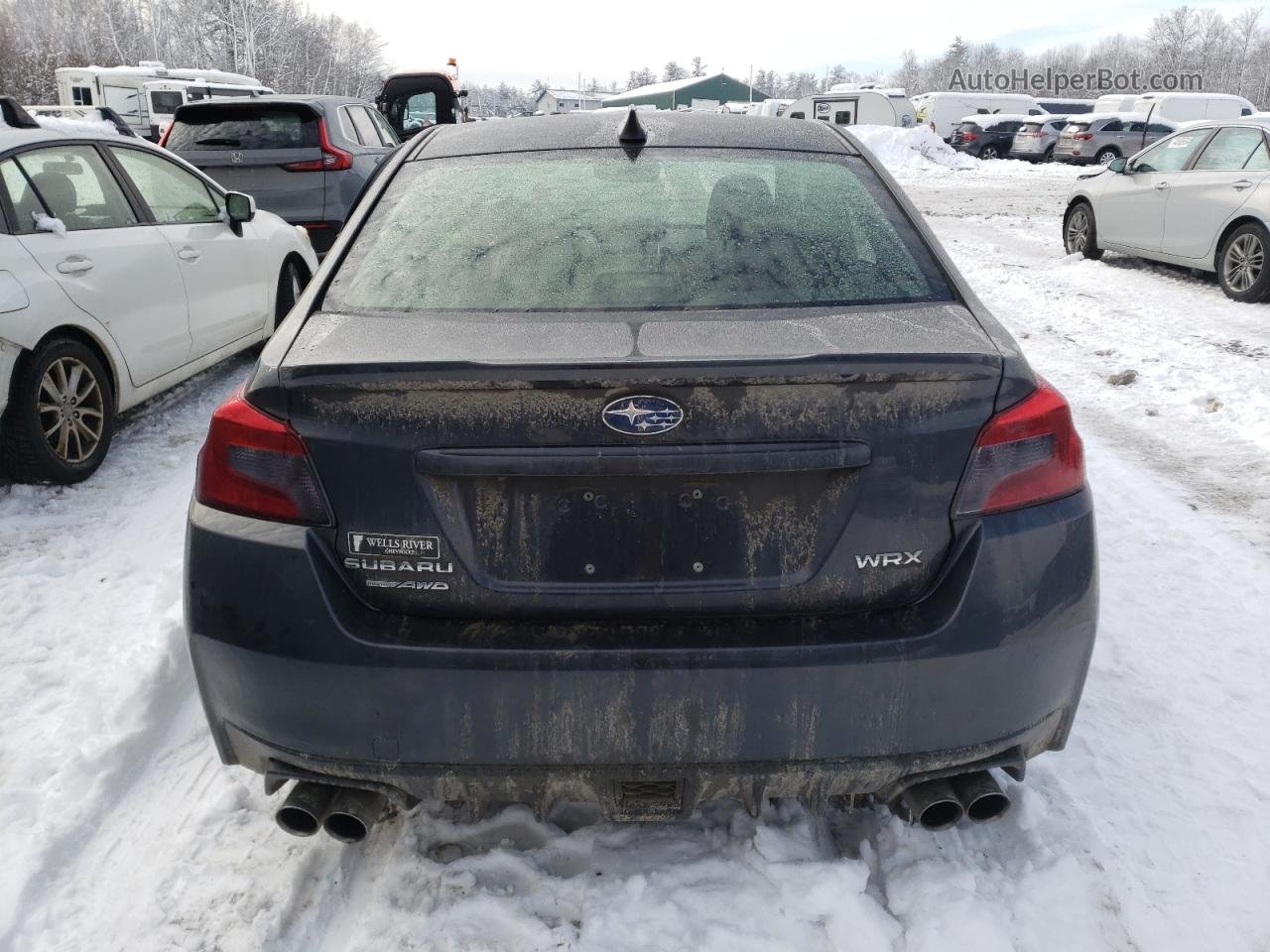 2018 Subaru Wrx Premium Black vin: JF1VA1C63J9820519