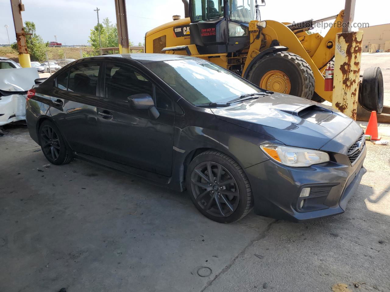 2018 Subaru Wrx Premium Gray vin: JF1VA1C63J9831259