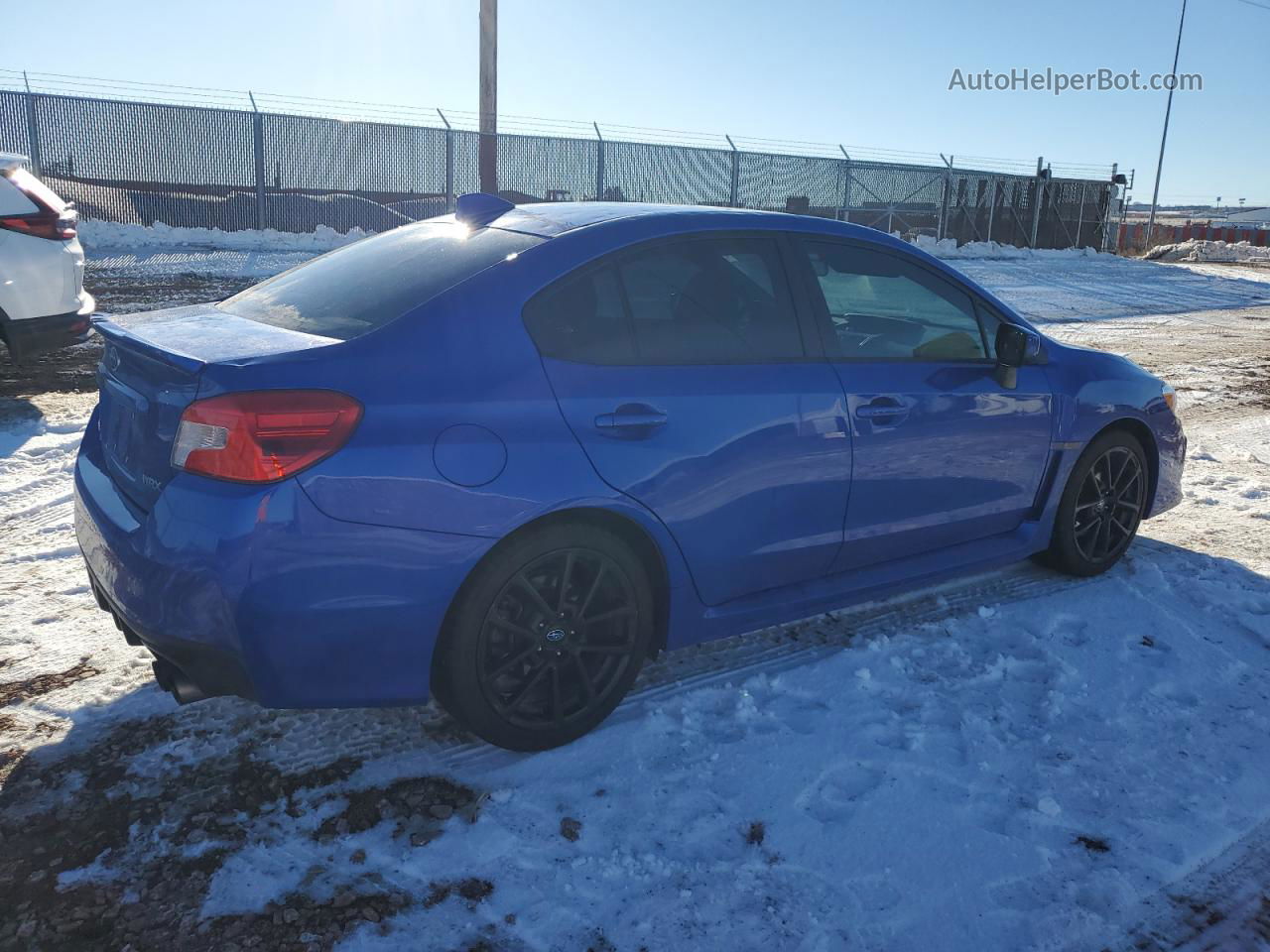 2020 Subaru Wrx Premium Синий vin: JF1VA1C63L9825027