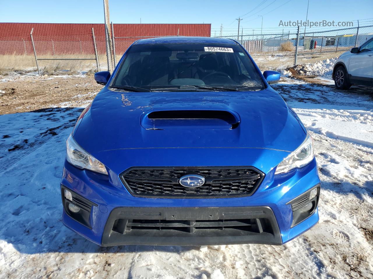 2020 Subaru Wrx Premium Синий vin: JF1VA1C63L9825027