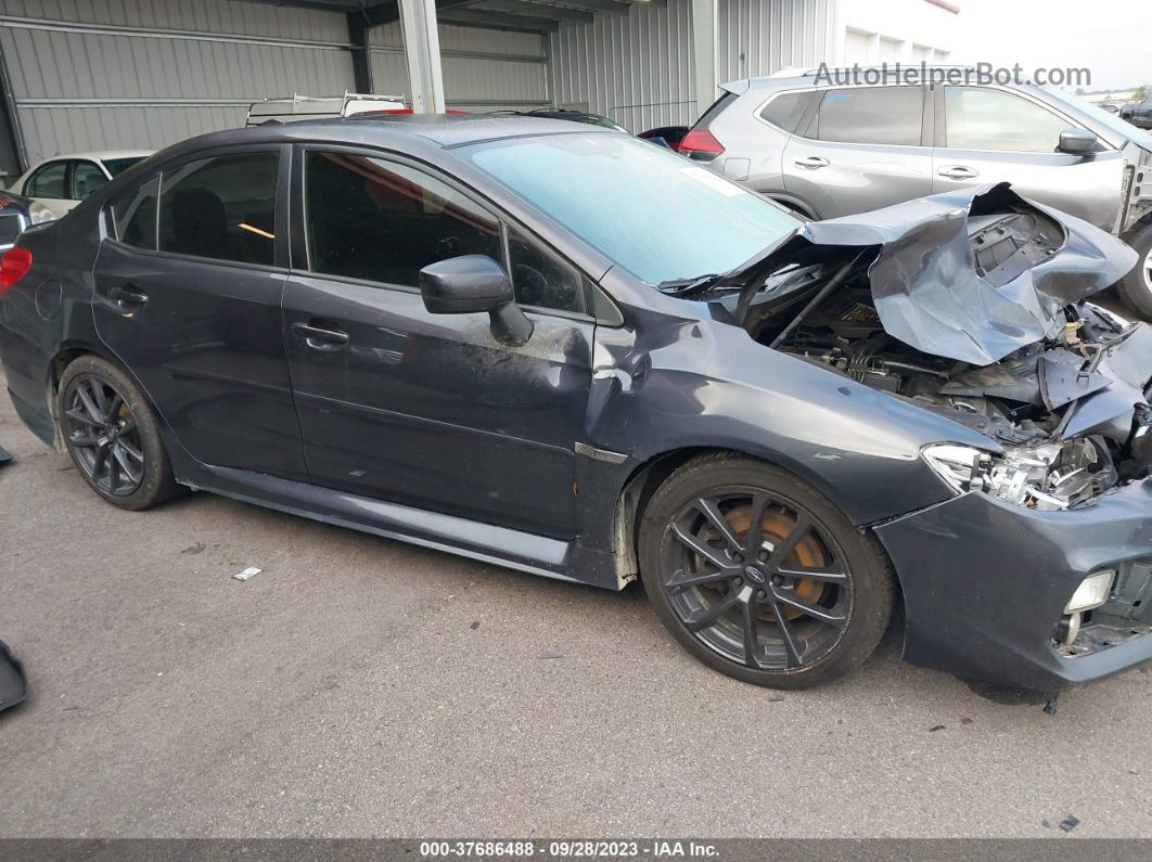 2018 Subaru Wrx Premium Gray vin: JF1VA1C64J8815755