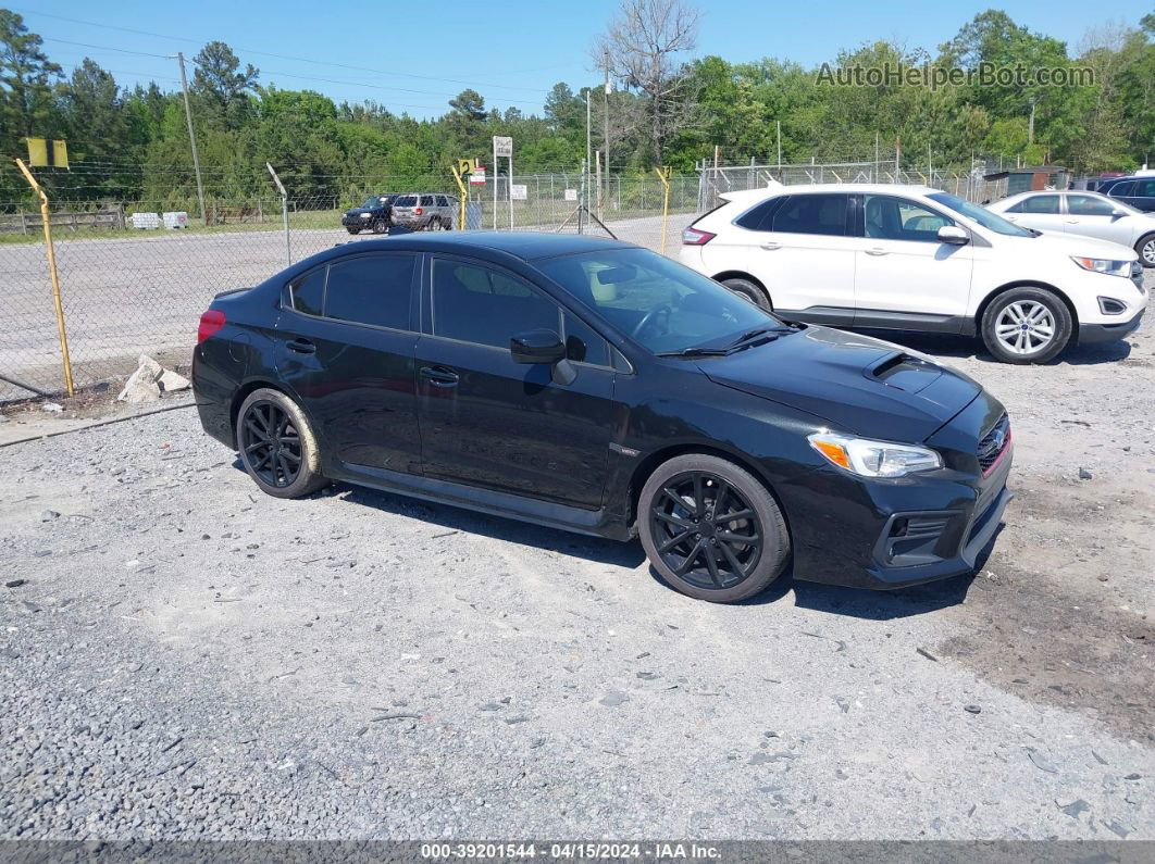 2018 Subaru Wrx Premium Black vin: JF1VA1C64J9831920