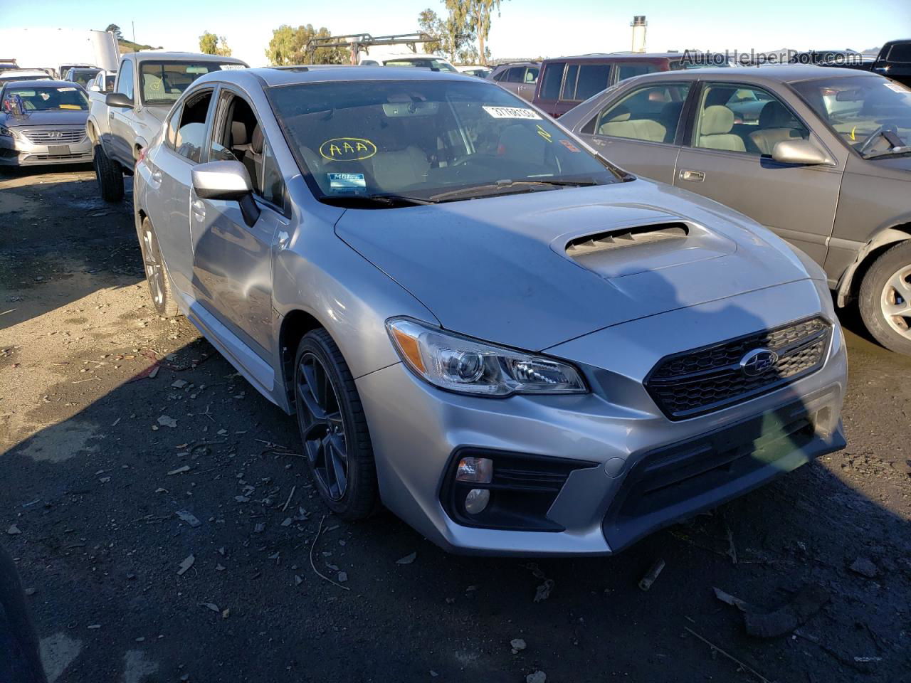 2018 Subaru Wrx Premium Серебряный vin: JF1VA1C64J9837717