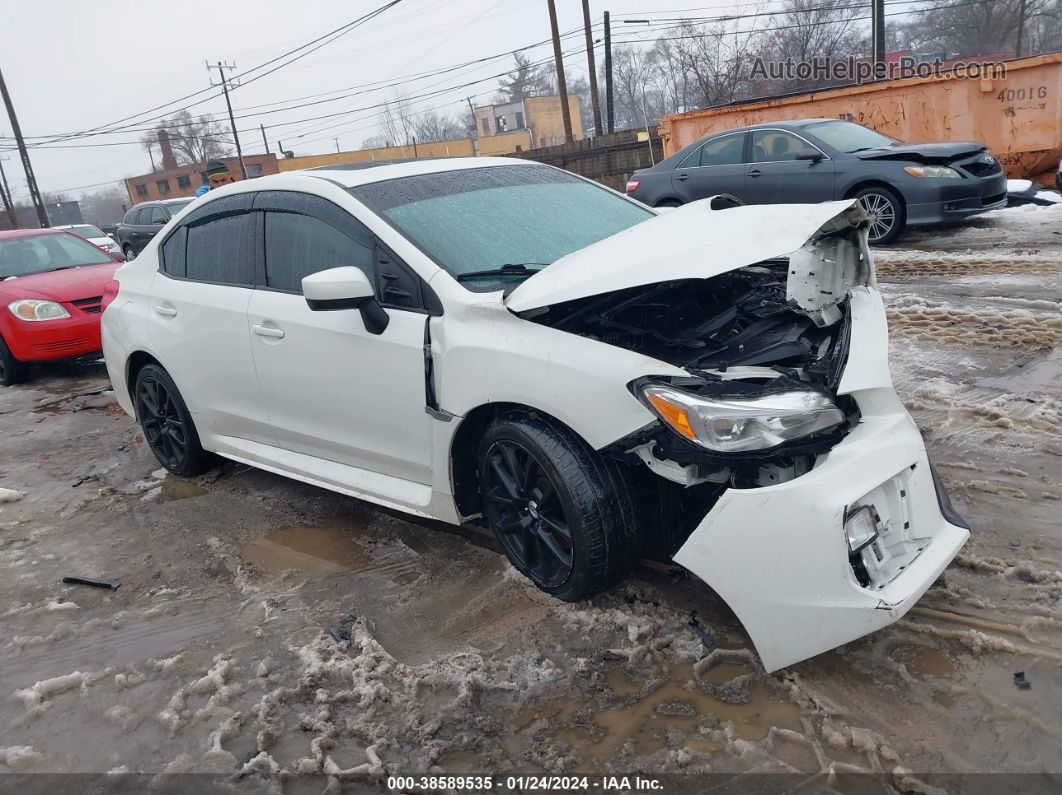 2020 Subaru Wrx Premium White vin: JF1VA1C64L9811976