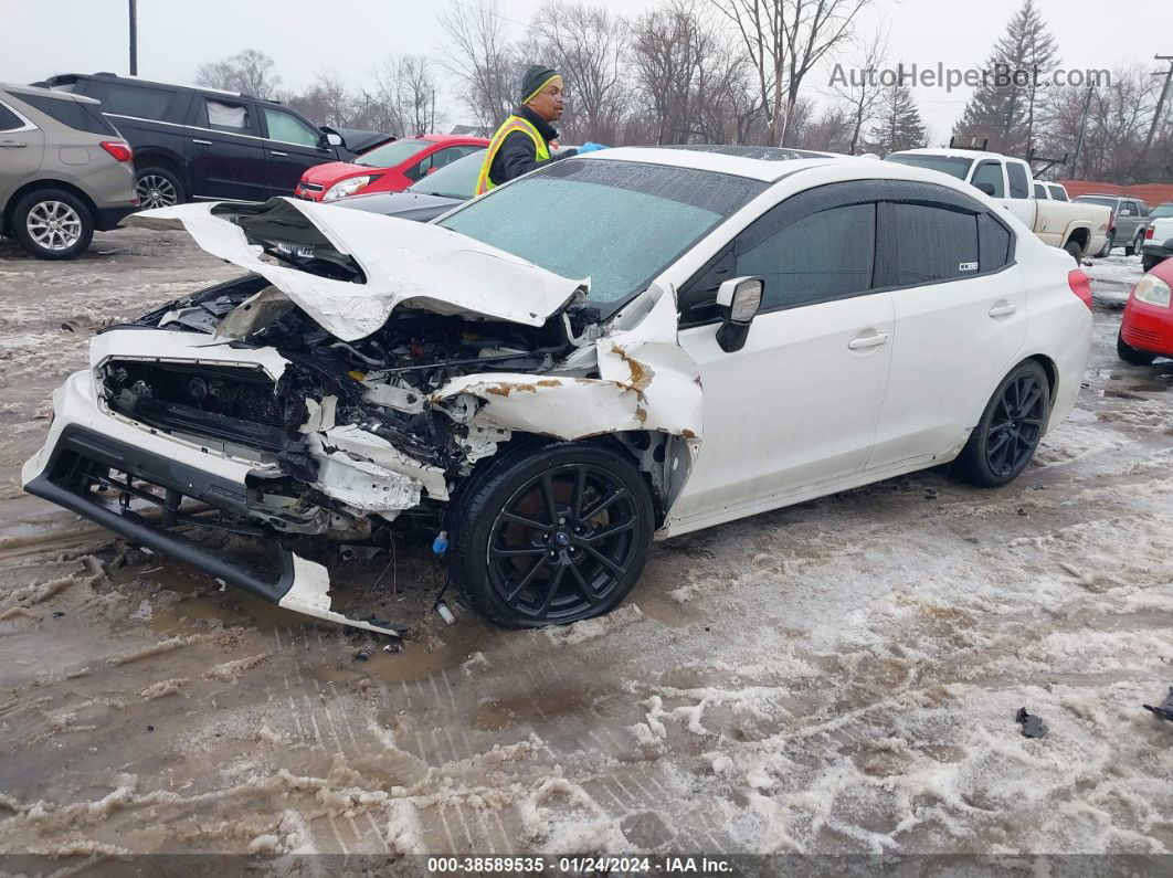 2020 Subaru Wrx Premium White vin: JF1VA1C64L9811976