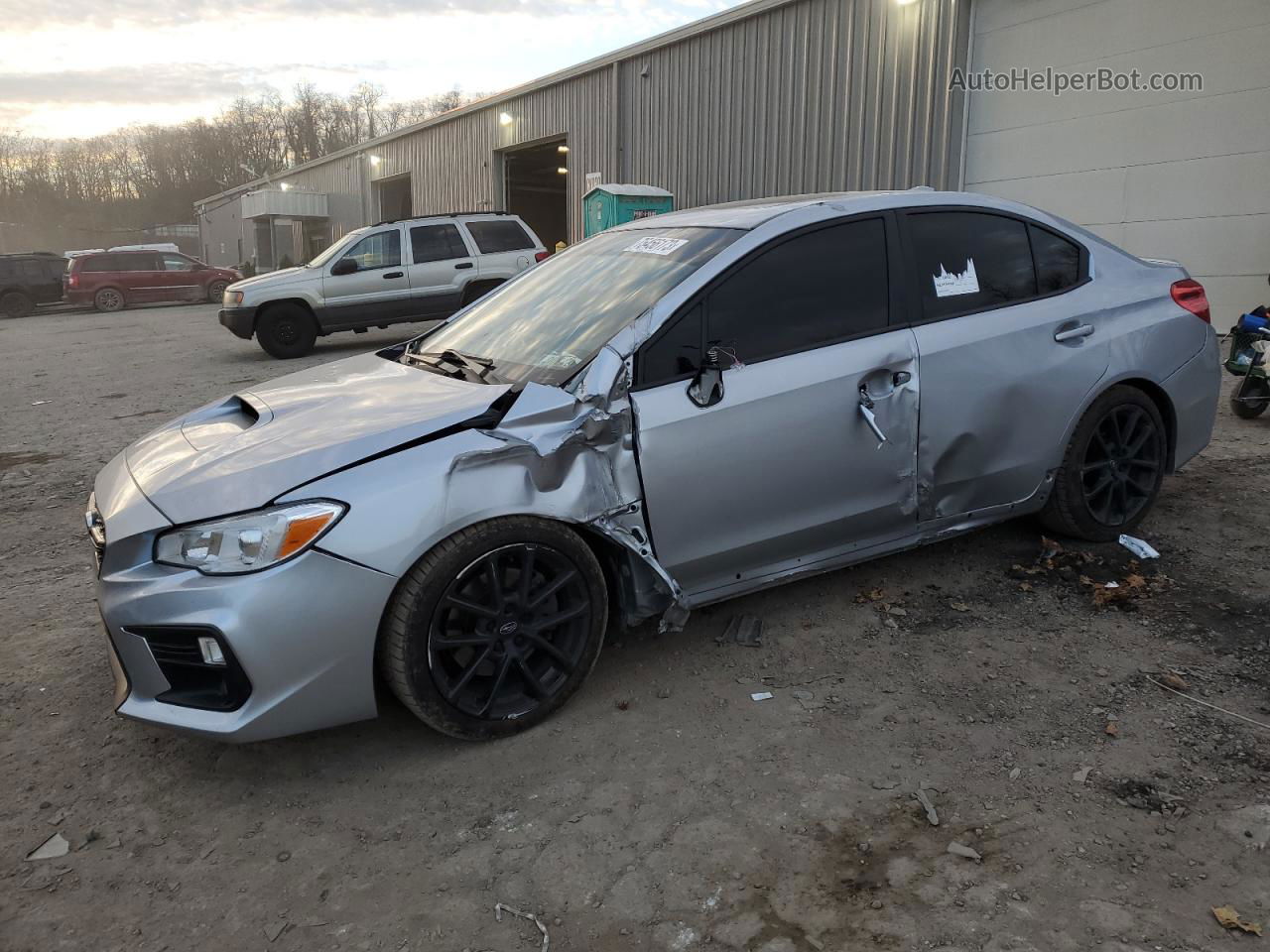 2021 Subaru Wrx Premium Silver vin: JF1VA1C64M9806682