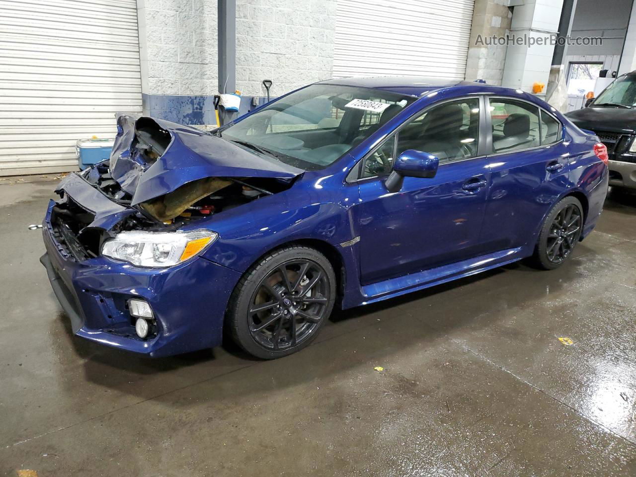 2021 Subaru Wrx Premium Blue vin: JF1VA1C64M9809646