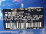 2021 Subaru Wrx Premium Синий vin: JF1VA1C64M9824423