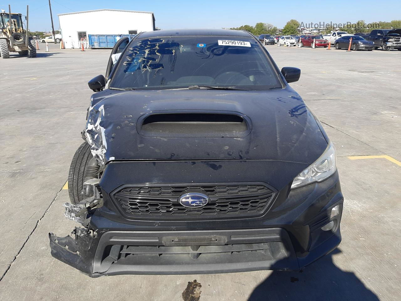 2018 Subaru Wrx Premium Black vin: JF1VA1C65J9826810