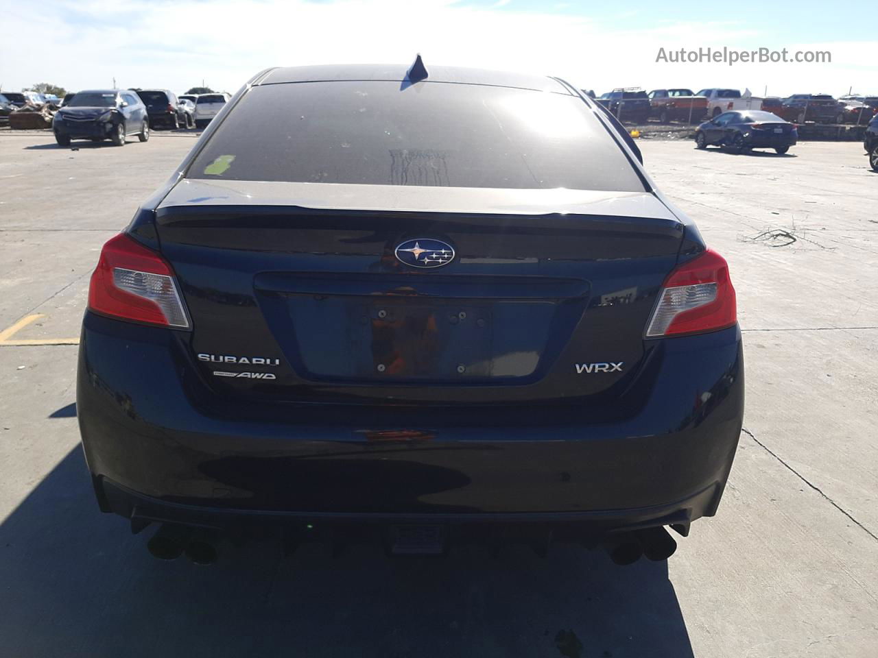 2018 Subaru Wrx Premium Black vin: JF1VA1C65J9826810