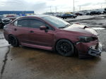 2018 Subaru Wrx Premium Burgundy vin: JF1VA1C65J9834695