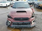 2018 Subaru Wrx Premium Burgundy vin: JF1VA1C65J9834695