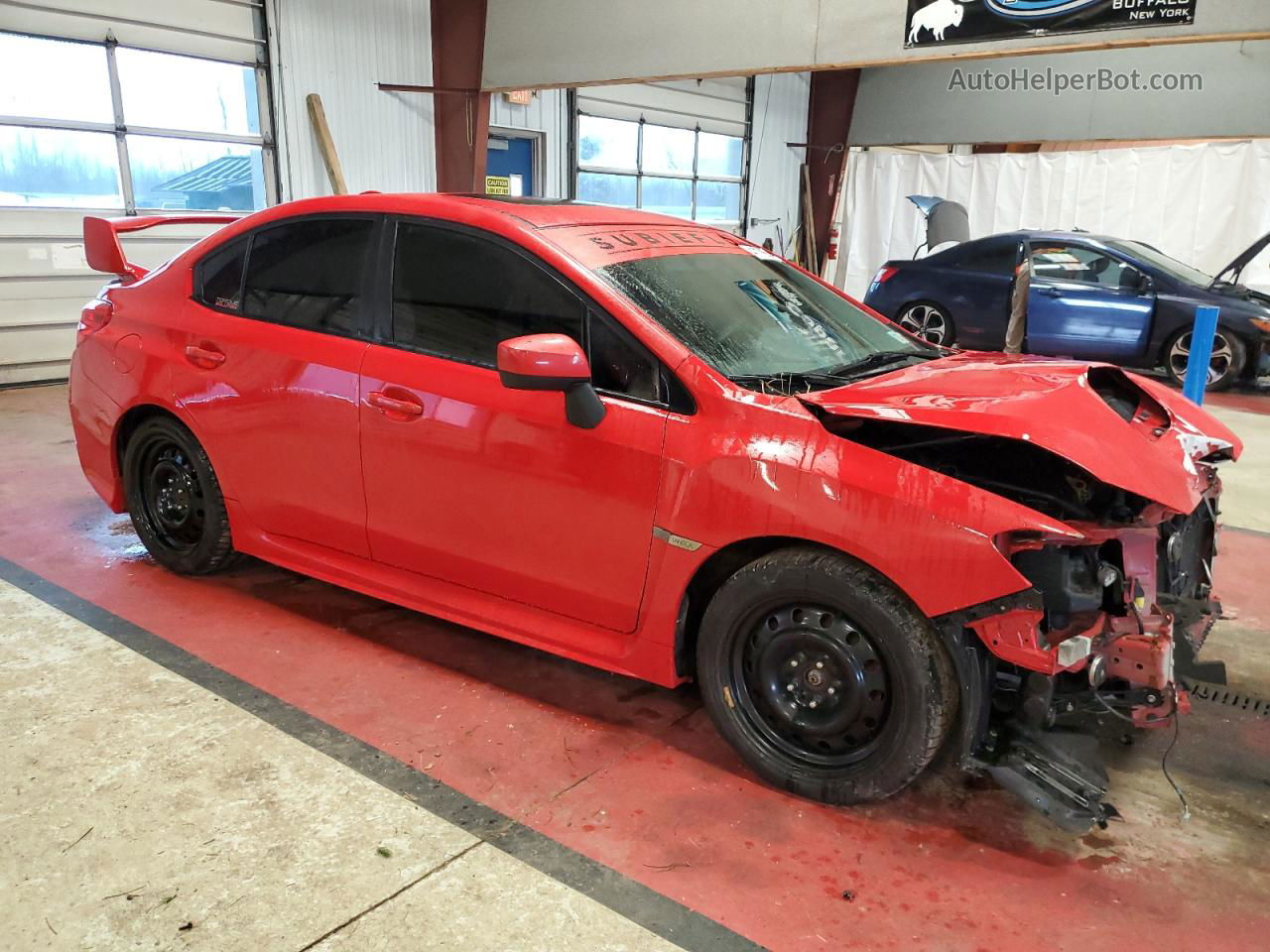 2020 Subaru Wrx Premium Red vin: JF1VA1C65L9805281