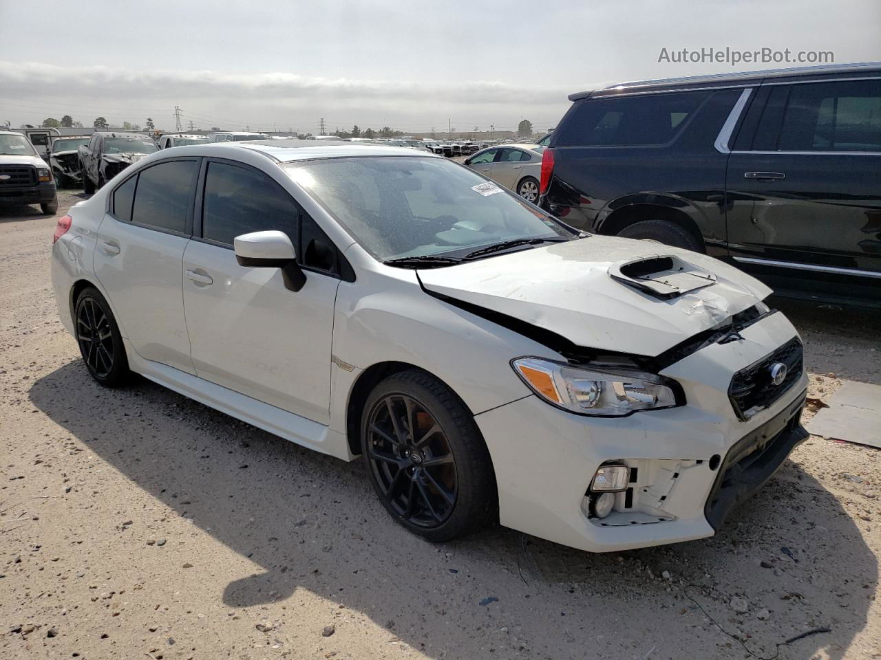 2020 Subaru Wrx Premium White vin: JF1VA1C65L9822789