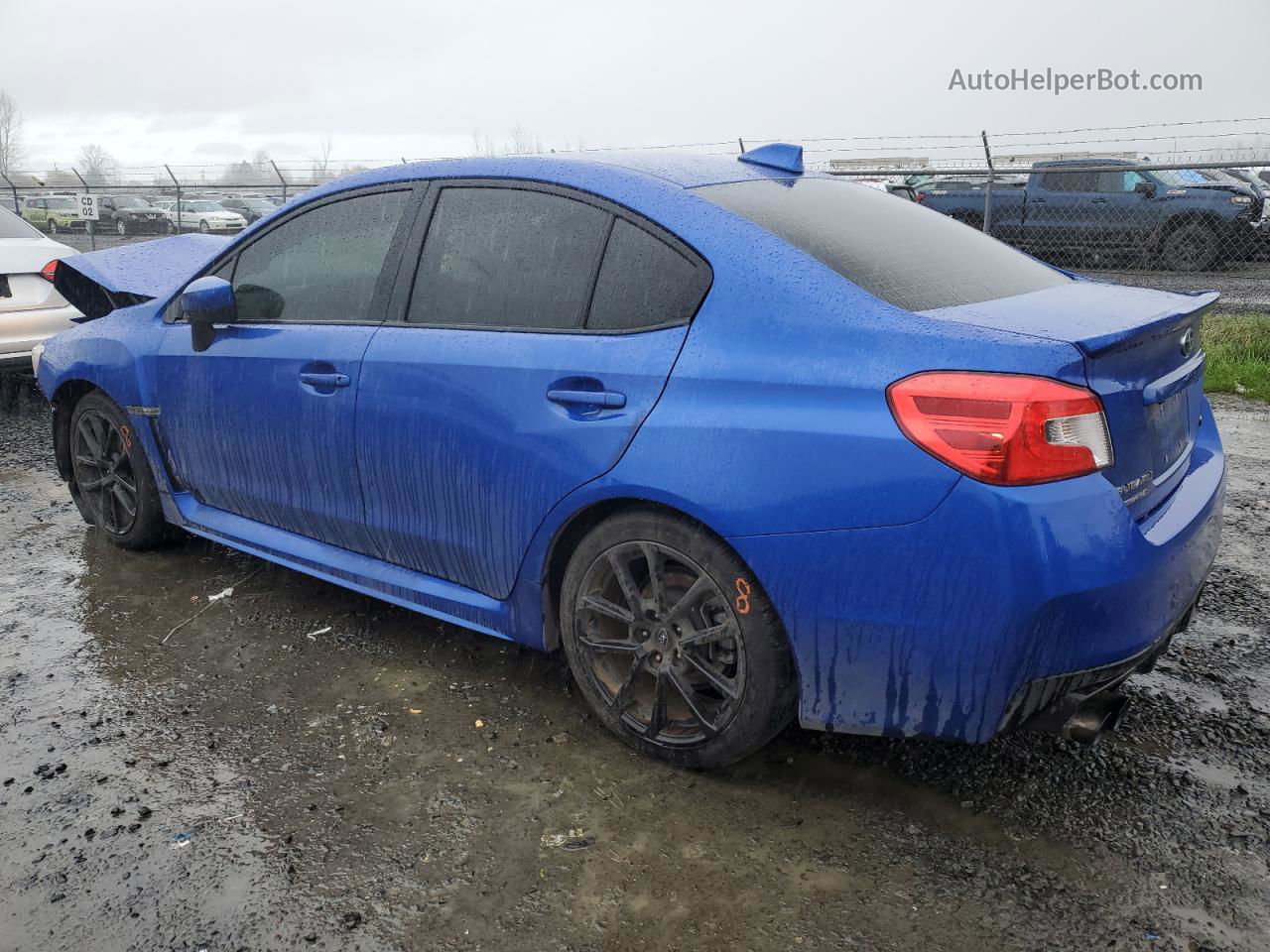 2021 Subaru Wrx Premium Blue vin: JF1VA1C65M9815455