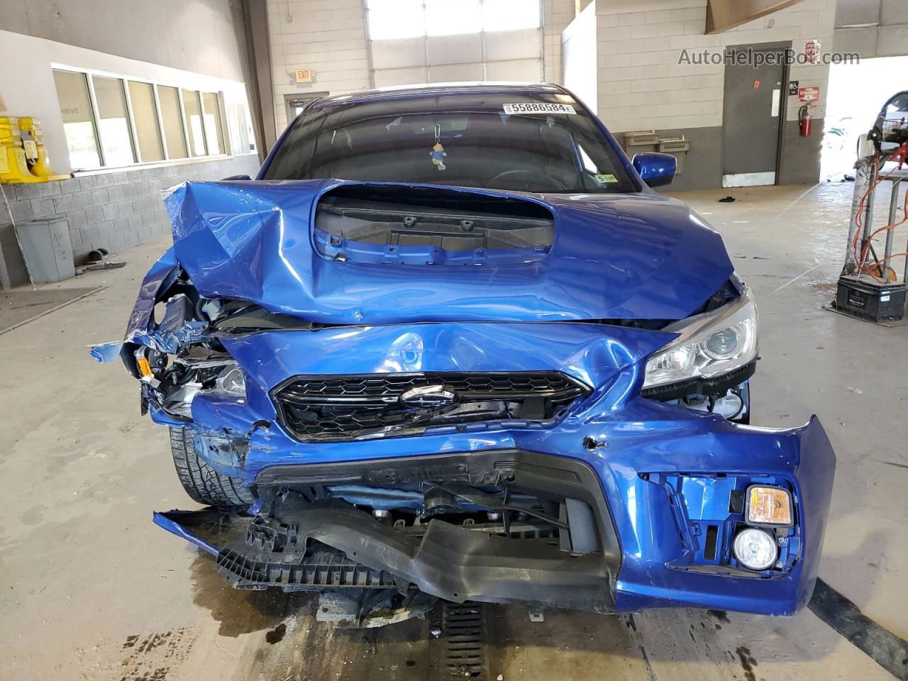 2021 Subaru Wrx Premium Blue vin: JF1VA1C65M9823412