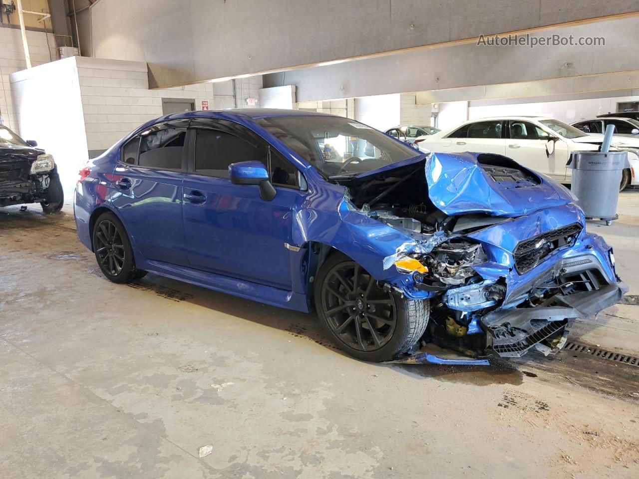 2021 Subaru Wrx Premium Blue vin: JF1VA1C65M9823412