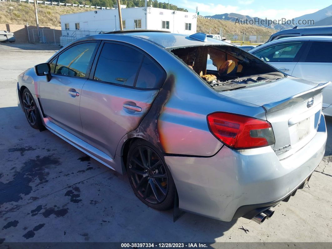 2018 Subaru Wrx Premium Silver vin: JF1VA1C66J9821194