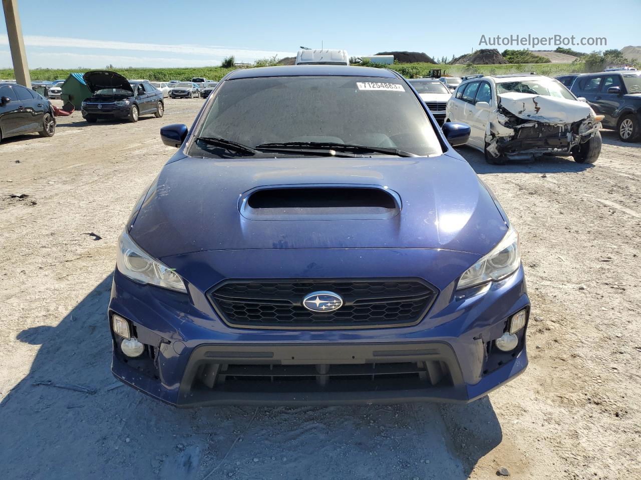 2020 Subaru Wrx Premium Синий vin: JF1VA1C66L9802468