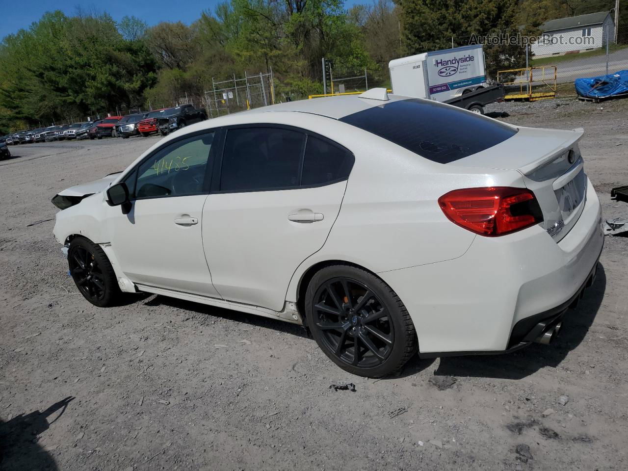 2020 Subaru Wrx Premium White vin: JF1VA1C66L9810621