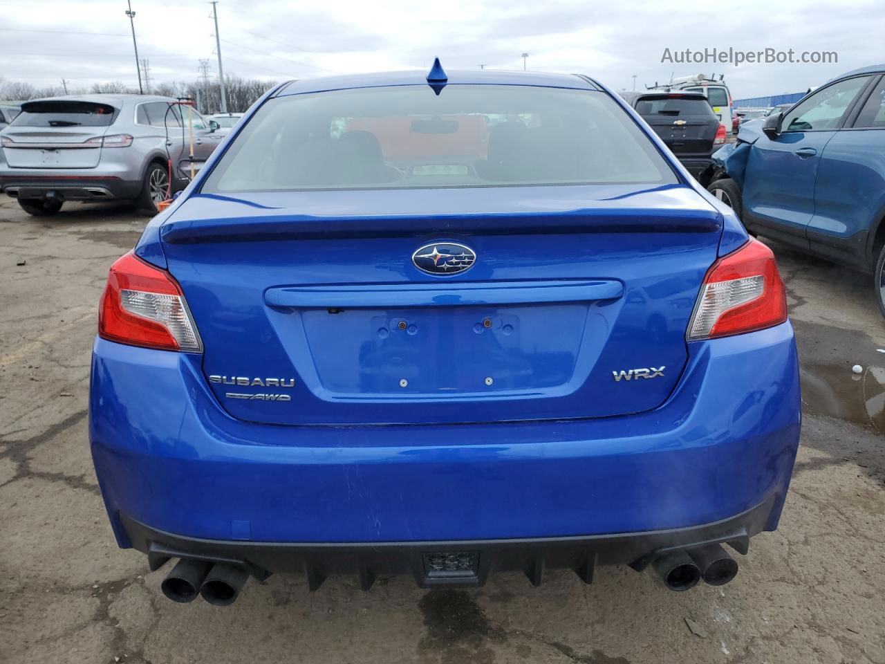 2020 Subaru Wrx Premium Blue vin: JF1VA1C66L9826012