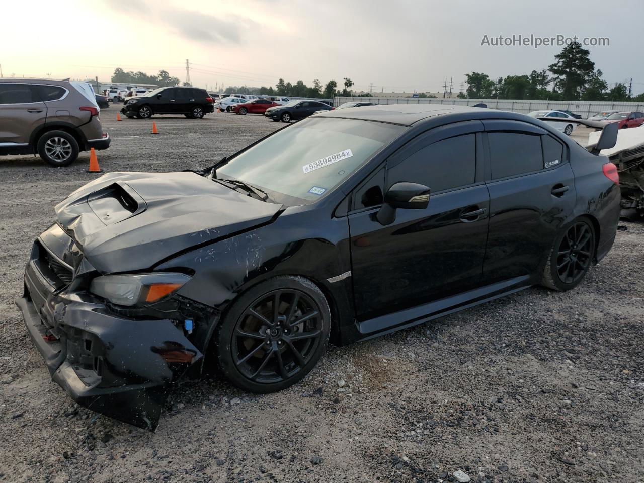 2020 Subaru Wrx Premium Black vin: JF1VA1C66L9829279