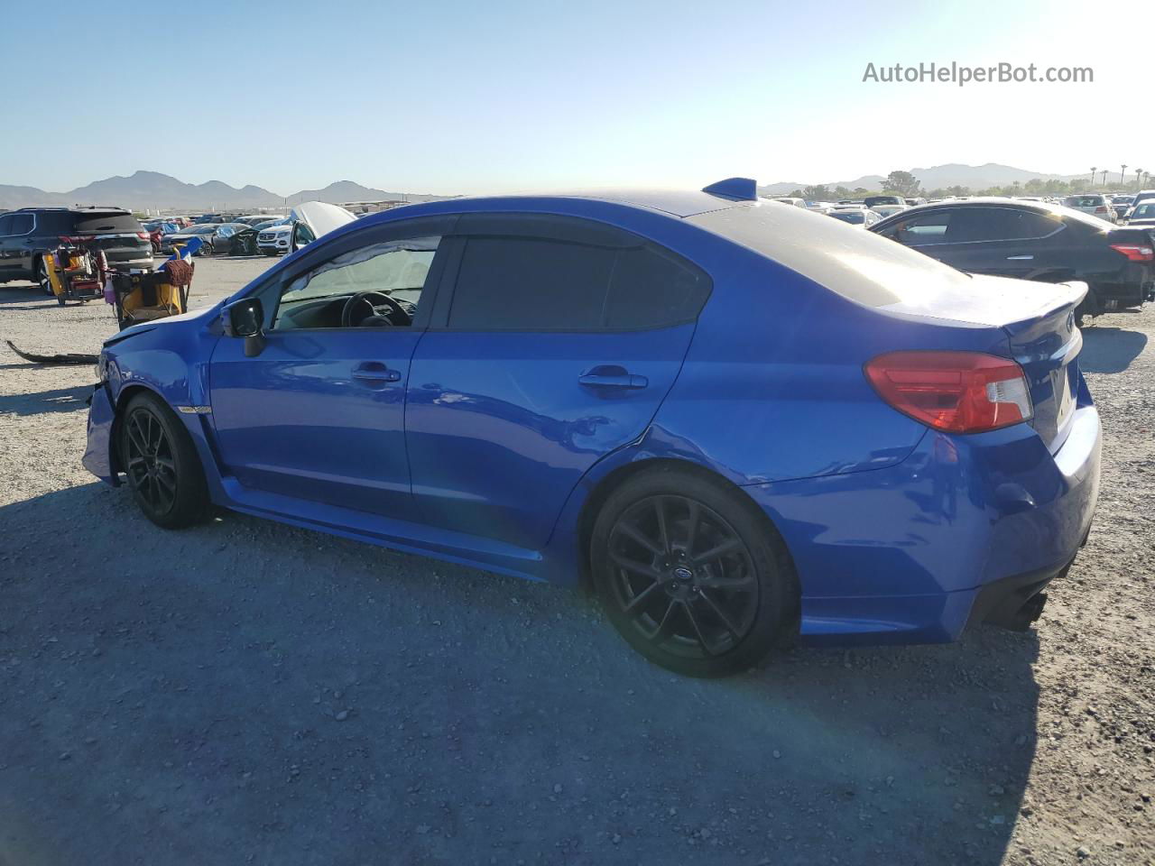 2021 Subaru Wrx Premium Blue vin: JF1VA1C66M9803539