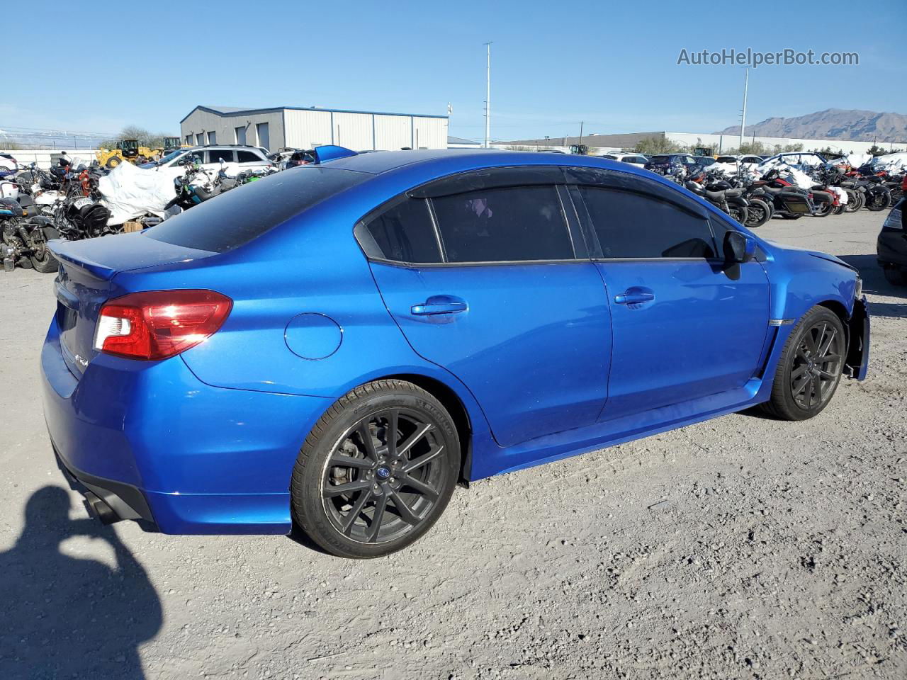 2021 Subaru Wrx Premium Blue vin: JF1VA1C66M9803539