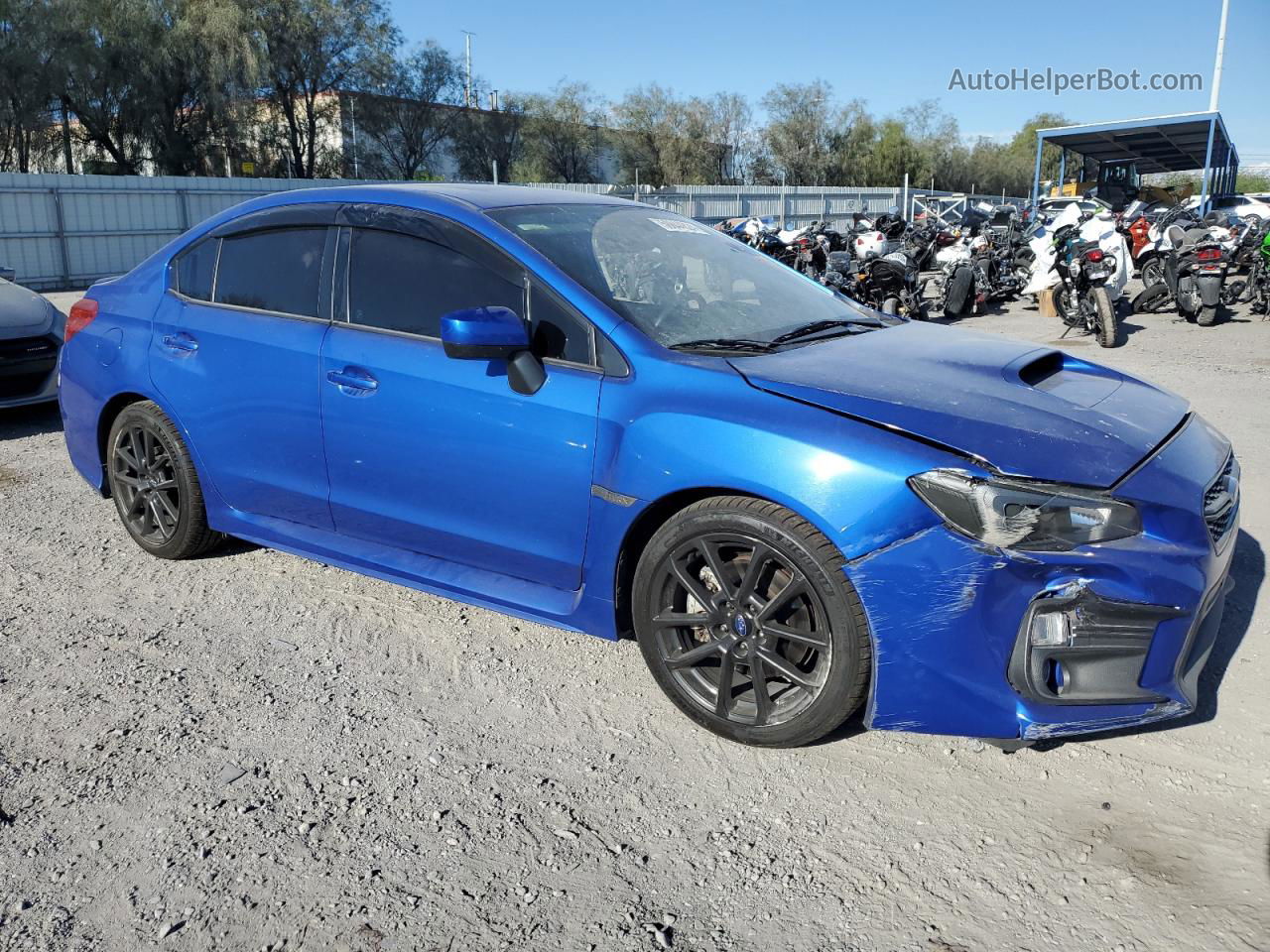 2021 Subaru Wrx Premium Blue vin: JF1VA1C66M9803539