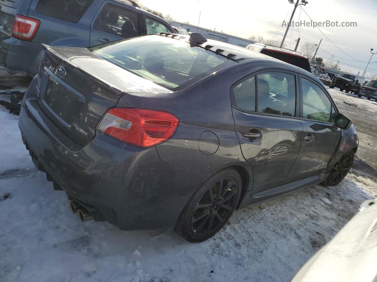 2021 Subaru Wrx Premium Charcoal vin: JF1VA1C66M9805873