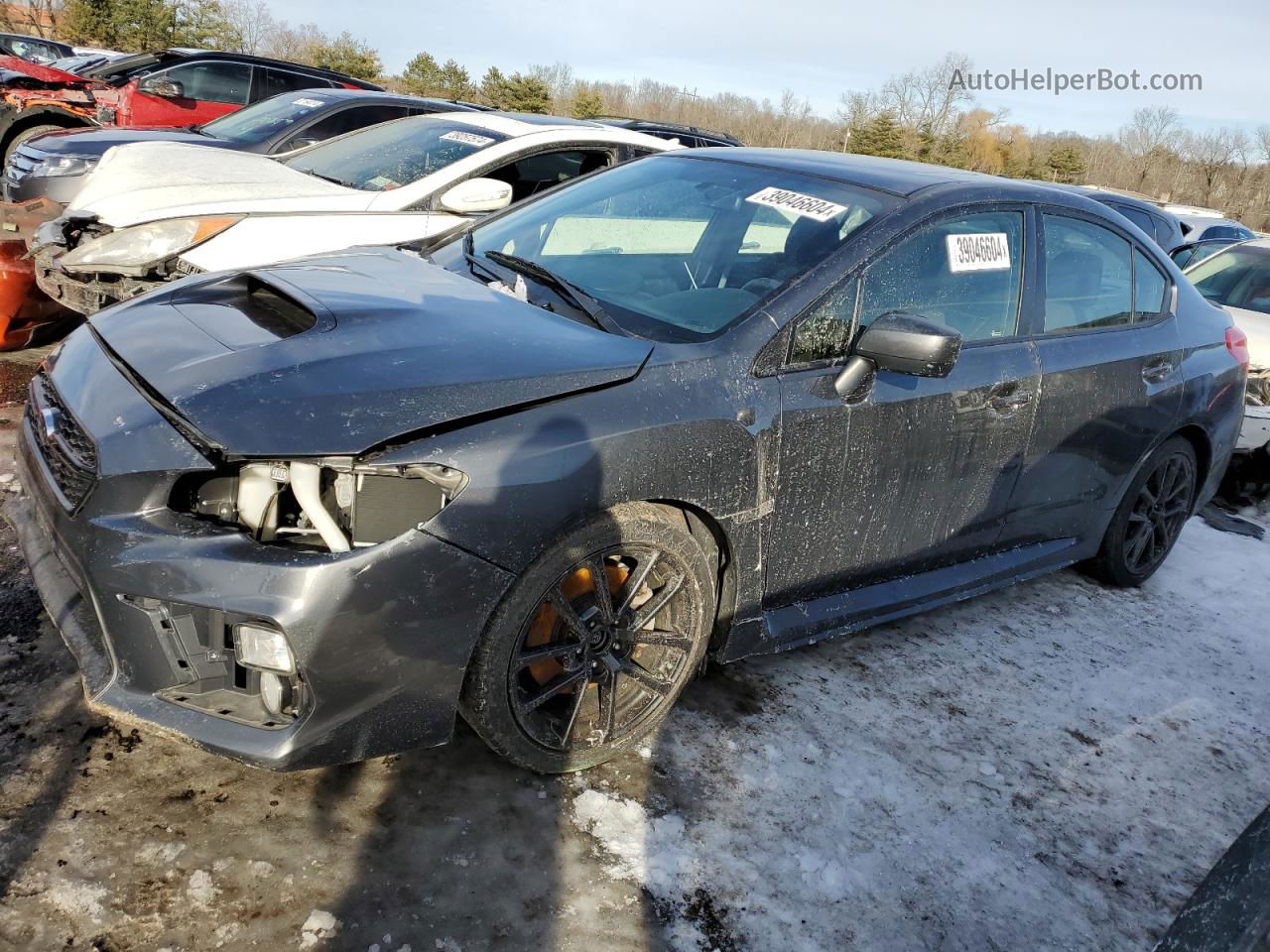 2021 Subaru Wrx Premium Charcoal vin: JF1VA1C66M9805873