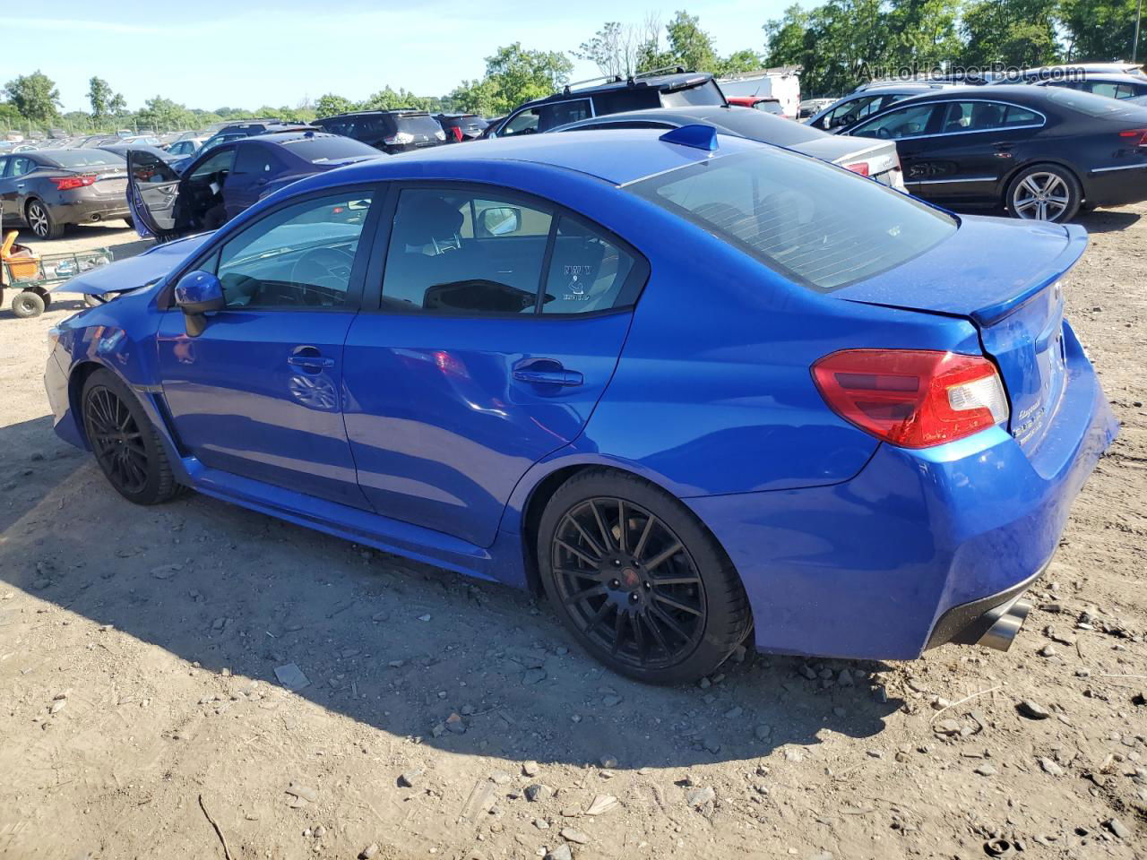 2021 Subaru Wrx Premium Синий vin: JF1VA1C66M9815755