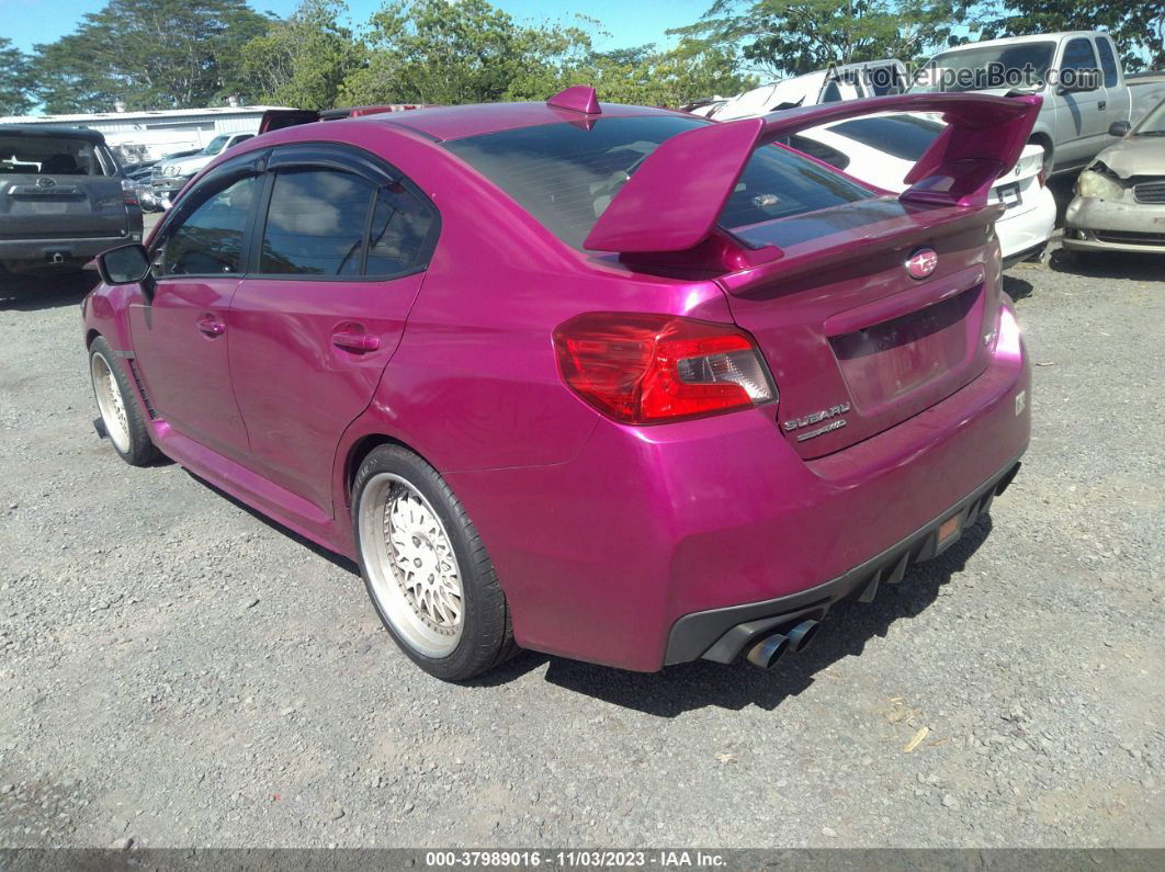 2018 Subaru Wrx Premium Pink vin: JF1VA1C67J8838348