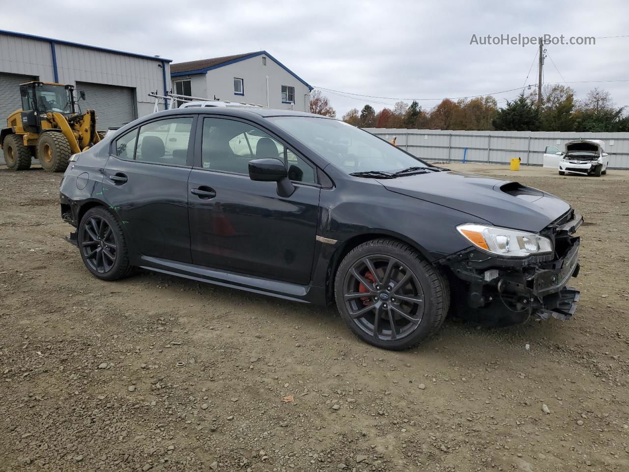 2018 Subaru Wrx Premium Черный vin: JF1VA1C67J9802119