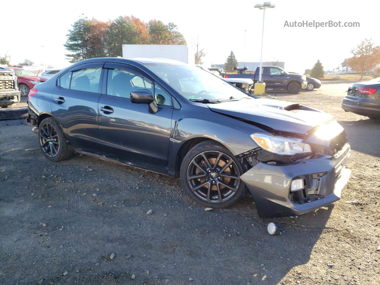 2018 Subaru Wrx Premium Black vin: JF1VA1C67J9823519