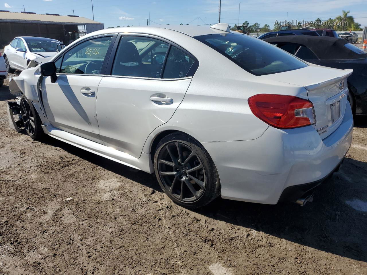 2021 Subaru Wrx Premium White vin: JF1VA1C67M9820981