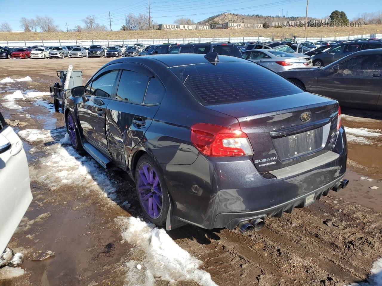 2018 Subaru Wrx Premium Black vin: JF1VA1C68J9801769