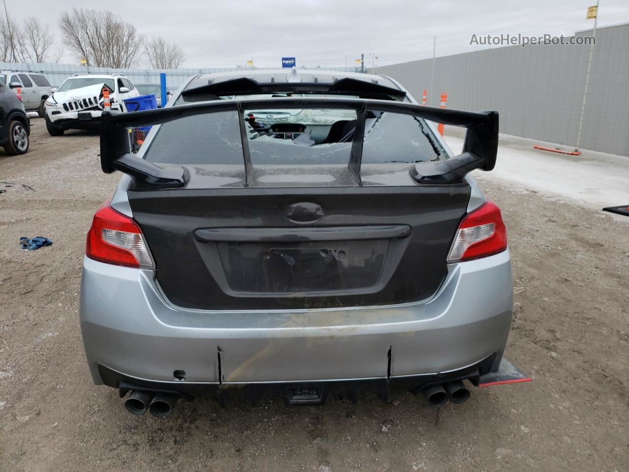 2018 Subaru Wrx Premium Silver vin: JF1VA1C68J9813789