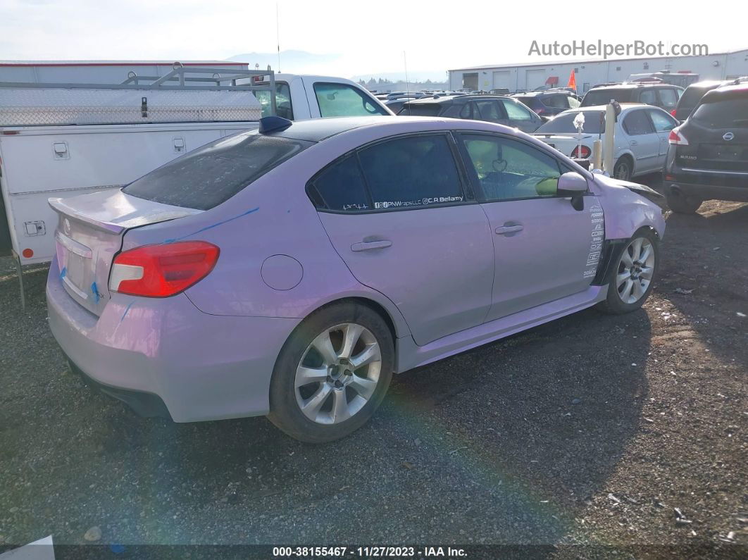 2018 Subaru Wrx Premium Gray vin: JF1VA1C68J9816353